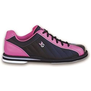 Bowlerstore Products 3G Ladies Kicks Bowling Shoes- Black/Pink (8 M US, Black/Pink)