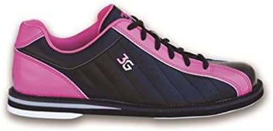 Bowlerstore Products 3G Ladies Kicks Bowling Shoes- Black/Pink (8 M US, Black/Pink) 1 Bowlerstore Products 3G Ladies Kicks Bowling Shoes- Black/Pink (8 M US, Black/Pink)