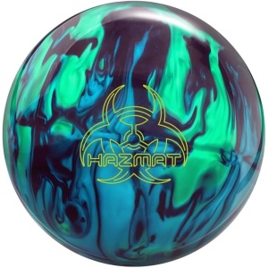 Bowlerstore Products Hammer PRE-DRILLED Hazmat Bowling Ball - Black/Sapphire/Jade 13lbs