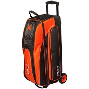 Bowlerstore Products Moxy Blade Triple Roller Bowling Bag - Orange/Black