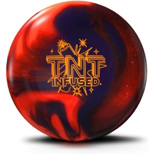 Bowlerstore Products Roto Grip PRE-DRILLED TNT Infused Bowling Ball - Glow Orange/Copper/Plum 13lbs