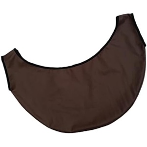 Bowling Ball Microfiber Deluxe Black See Saw Cleaner Towel Carrier, Coffee