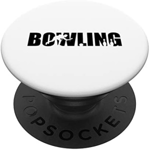 Bowling Bowler Bowling Ball Pins Bowling Sport Bowl Gift PopSockets Swappable PopGrip
