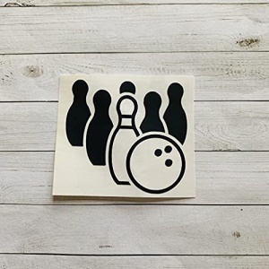 Bowling Decal | Bowling Sticker | Bowling Theme | Bowling Decoration | Bowling Decor | Bowling Pins Decal | Bowling Ball Decal | Bowling Pin