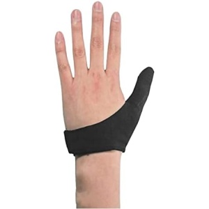 Bowling Thumb Wrap, 4.3x1.3in Thumb Hole Sizes, Comfortable Finger Bowling Replacement, Lightweight Bowling Thumb, Adult Thumb Saver Protector For Grip Replacement, Thumb Stabilizer For Bowling