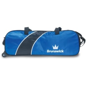 Brunswick Edge Tournament Triple Tote Bowling Bag - No Shoe Pouch