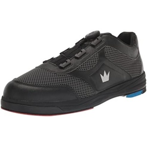 Brunswick Mens Fury Right Hand Wide Bowling Shoes - Black 13 W US