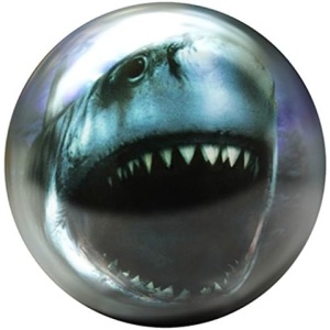 Brunswick Shark Glow PRE-DRILLED Viz-A-Ball Bowling Ball
