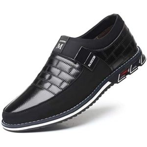 COSIDRAM Mens Casual Shoes Sneakers Loafers Comfort Walking Shoes for Male Business Work Office Dress