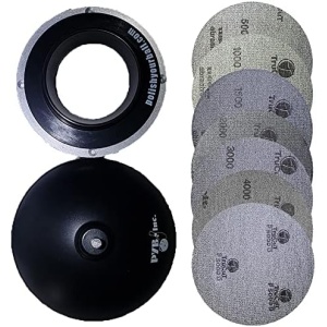 Creating the Difference Portable Bowling Ball Spinner with 7 TruCut Sanding Pads (5") | Bowling Resurfacing Kit | Bowling Ball Restoration