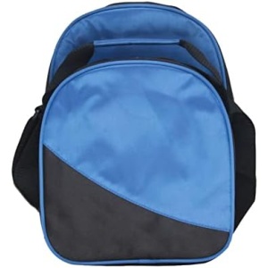 DOUKI Bowling Ball Bag, Oxford Cloth Ball Bowling Bag, durable bowling ball with center compartment, Huge Capacity Bag for Bowling, towels, Shoes, adjustable Bowling Bag with Pair of Shoes Holder