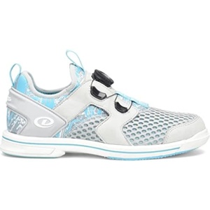 Dexter Women's Pro BOA Bowling Shoes - Light Grey/Blue