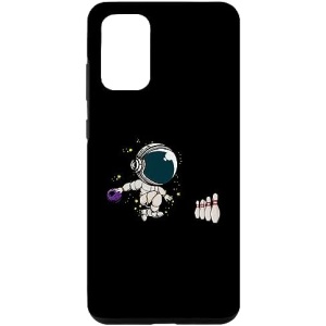 Galaxy S20+ Astronaut Bowling Player | Bowling Ball Pins | Bowling Team Case