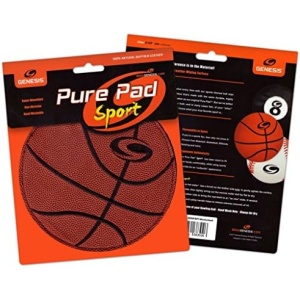 Genesis Pure Pad Sport Bowling Ball Wipe Pad- Basketball Theme