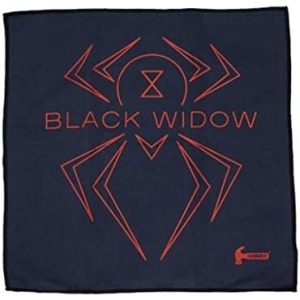 Hammer Bowling Products Hammer Bowling Widow Micro Suede Towel, Black
