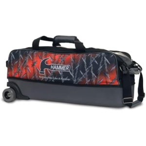 Hammer Dye Sub Triple Tote Bowling Bag - Barbwire