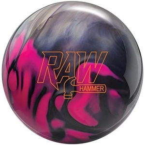 Hammer Raw Hammer PRE-DRILLED Bowling Ball- Purple/Pink/Silver