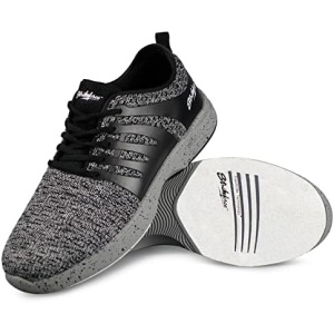 KR Strikeforce Commander Mens Bowling Shoe a Stylish Design and Lightweight Performance Combined in The Commander Bowling Shoes. Charcoal