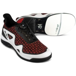 KR Strikeforce TPC Gladiator Black/Red/White Right Hand Men's Bowling Shoes