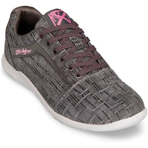KR Strikeforce Womens Nova Lite Bowling Shoes- Ash/Hot Pink (10 M US, Ash/Hot Pink)