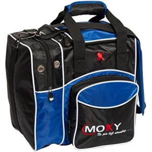 Moxy Duckpin Deluxe Tote Bowling Bag- Royal/Black