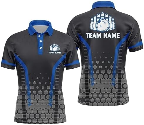 PIONAMZIOZ Personalized Bowling Shirts Men and Women Custom Bowling Jersey Team Bowling Polo & Quarter-Zip Shirt BDT59 1 PIONAMZIOZ Personalized Bowling Shirts Men and Women Custom Bowling Jersey Team Bowling Polo & Quarter-Zip Shirt BDT59