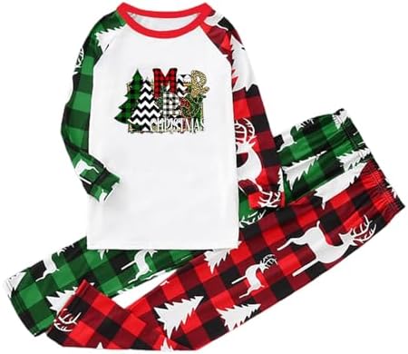 Pants Sets for Family Family Vacation Christmas Plaid Thermal Fuzzy 2 Piece Pants Pajamas Nightgowns Sets Couples 1 Pants Sets for Family Family Vacation Christmas Plaid Thermal Fuzzy 2 Piece Pants Pajamas Nightgowns Sets Couples