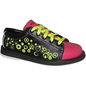 Pyramid Women's Rain Black/Hot Pink/Lime Green Bowling Shoes