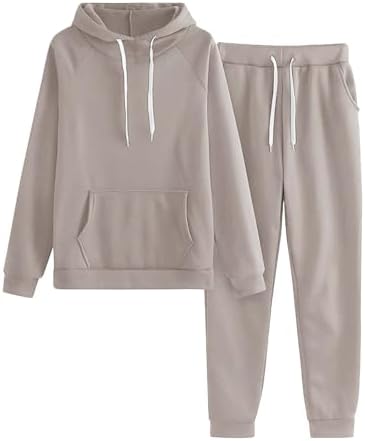 SNKSDGM Women's Workout Sets Two Piece Outfits Fleece Long Sleeve Crop Tops Pants Set Loungewear Sweater Sets 1 SNKSDGM Women's Workout Sets Two Piece Outfits Fleece Long Sleeve Crop Tops Pants Set Loungewear Sweater Sets