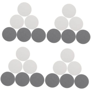 Sosoport 24 Pcs Microfiber Polishing Pad Microfiber Cleaner Cleaning Accessories Bowling Ball Sanding Kit Bowling