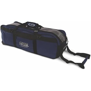 Storm Tournament 3 Ball Tote Roller Bowling Bag- No Pockets- Navy ()