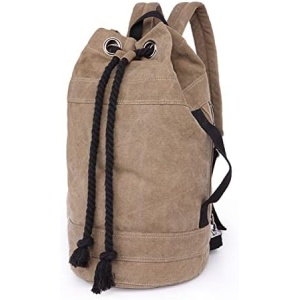 TARVIT Bowling Roller Bags Leisure bag Korean Canvas Backpack fashion couple bag water tube bag basketball bag