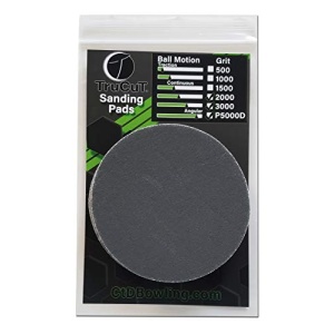 TruCut by CTD Sanding Pads | 3 Pack High (6") | Sanding Pads Made for Bowling Balls | Bowling Ball Resurfacing Pads | Surface Management | Bowling Ball Restoration | Bowling Supplies & Accessories