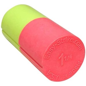 Ultimate Bowling Urethane Dual-Color Thumb Solid- Orange/Neon Yellow - Pack of 10