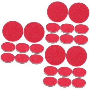 VANZACK 24 Pcs Bowling Ball polishing pad car Accessories for Men car Cleaner Foam Cleaners Bowling Sanding Discs Accessories for Your car polishing Bowling pad Sponge Cleaning Ball Pads