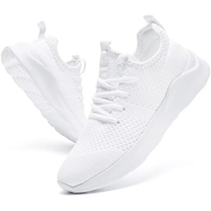 Women's Walking Shoes Tennis Sneakers Casual Lace Up Lightweight Running Shoes Slip On Gym Out Workout Shoes