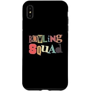 iPhone XS Max Retro Bowling Squad | Bowling Ball Pins | Bowling Team Case