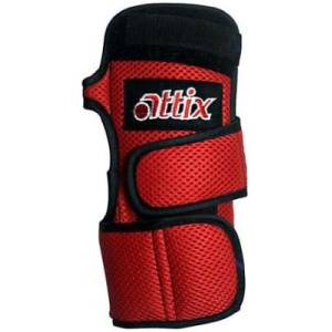 nobrand ATTIX Red Bowling Wrist Support Right Hand Gloves Bowl Accessories
