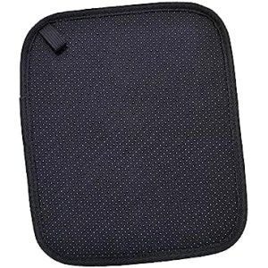 rockible Bowling Ball Towel, 10x8in Microfiber Bowling Ball Cleaner Towel with Easy Grip Dots, Non Slip Bowling Ball Shammy Pad for Cleaning Dust/Oil