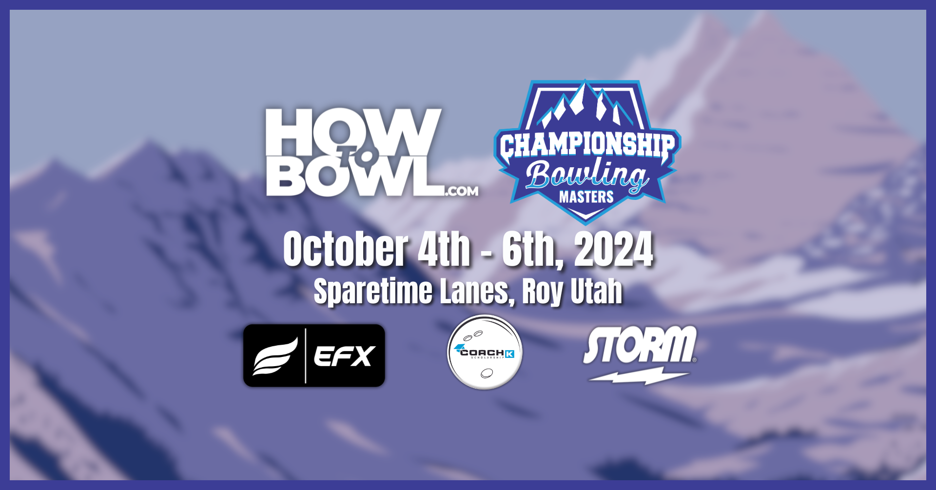 CB TOUR and Northern Utah USBC Association Adjust Schedules to Resolve Conflict for HowToBowl CB Masters