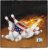 Logo Infusion – Dye-Sublimated Microfiber Bowling Towel – One Sided Print – Fun Style 0443 Flaming Ball