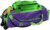 Vise Clear Top 3 Ball Tote Roller Bowling Bag with Shoe Bag- Green/Grape