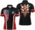 PIONAMZIOZ American Bowling Polo & Quarter-Zip Shirt for Men&Women Custom Bowling Team Jersey Bowling Shirt QZT4