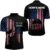 PIONAMZIOZ American Bowling Polo & Quarter-Zip Shirt for Men&Women Custom Skull Bowling Jersey Bowling Team QZT42