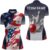 PIONAMZIOZ American Flag Bowling Polo & Quarter-Zip Shirt Custom Bowling Jersey for Men and Women Bowling Team League QZT55