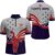 PIONAMZIOZ American Bowling Polo & Quarter-Zip Shirt for Men&Women Custom Bowling Team Jersey Bowling Shirt QZT24