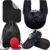 8 Pcs Bowling Shoe Protector Covers Bowling Ball Seesaw Microfiber Bowling Ball Polisher Bowling Ball Towel Bowling Sanding Pads with Storage Bag Bowling Accessory Kit for Bowling Sport Equipment