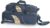 900 Global 3 Ball Airline Tote Roller Bowling Bag w/Removeable Pouch- Blue/Gold