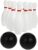 Anneome 1 Set Floor Play Toy Bowling pins Gifts for 2 Year Old Girls Bowling Game for Kids Toddler Bowling Toy Kids Bowling Toy Kids Outdoor Toys Parent-Child Kids Ball Indoor White