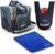 BALIKEN Bowling Bag Set,Includes a Heavy Duty 600D Bowling Bag and SeeSaw Bag And Bowling Cleaner Towels